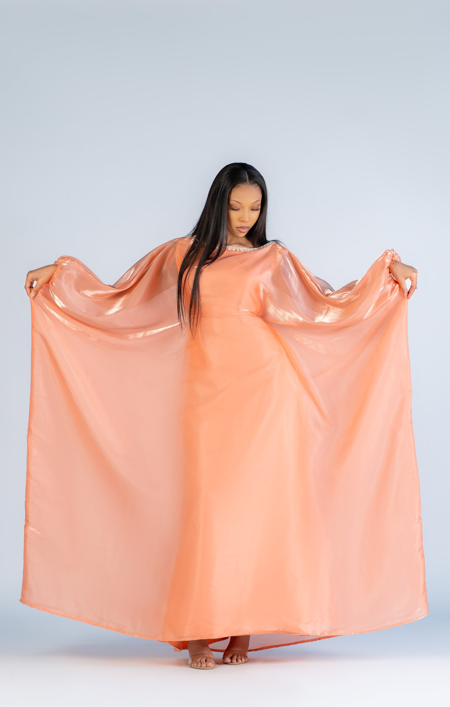 Sunset Pearl Suheila maxi dress