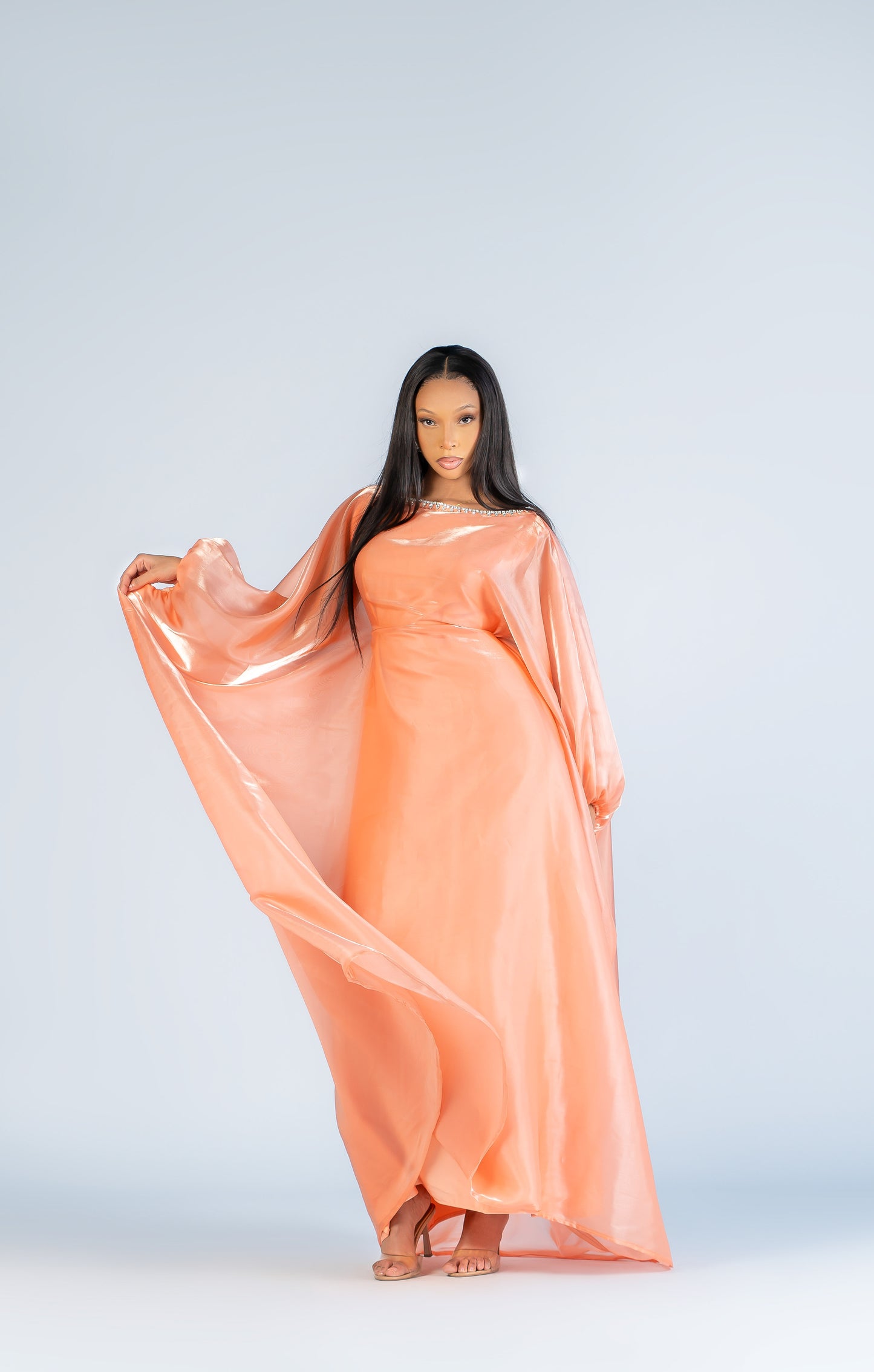 Sunset Pearl Suheila maxi dress