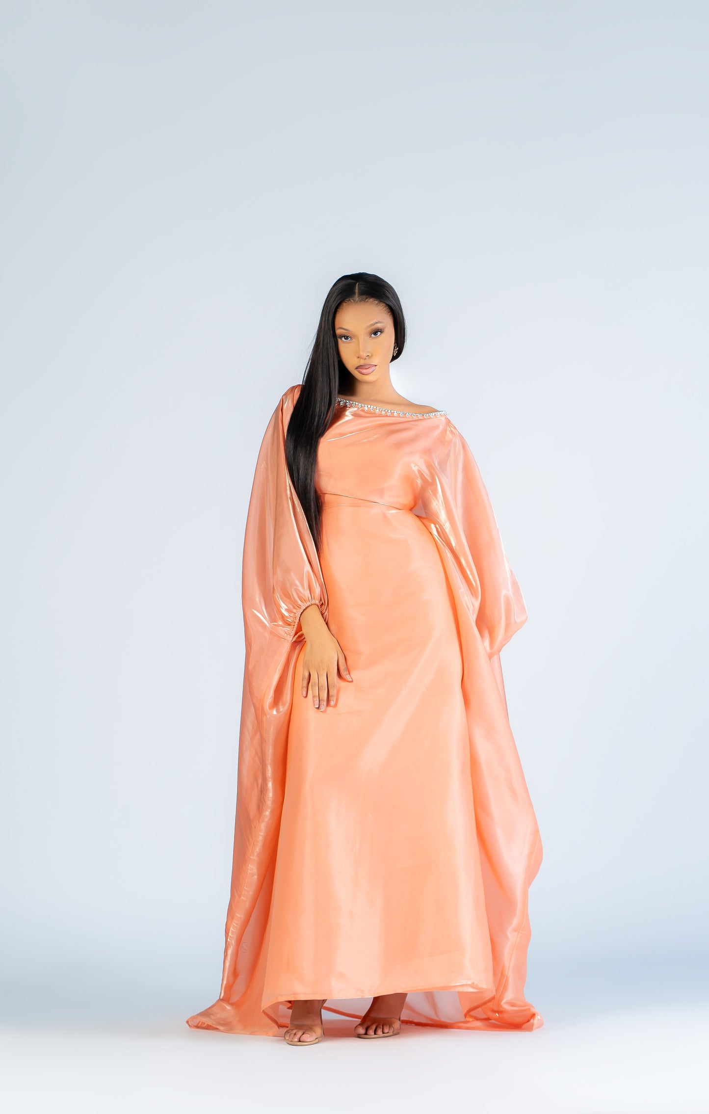 Sunset Pearl Suheila maxi dress