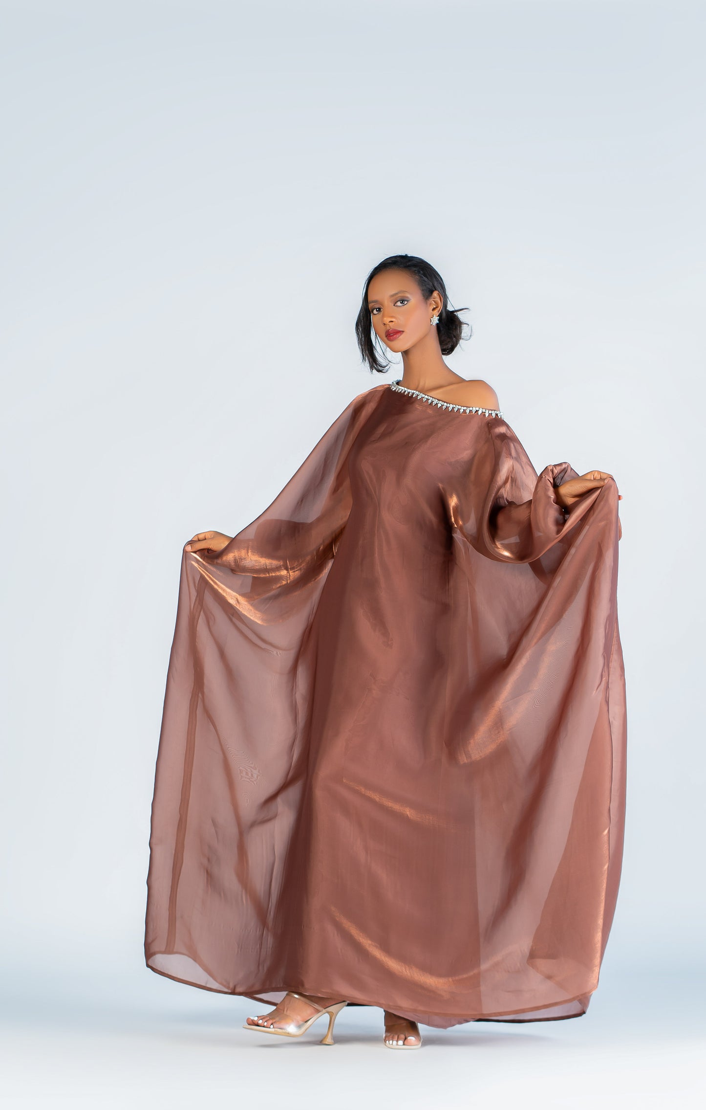 Cocoa dusk Suheila maxi dress