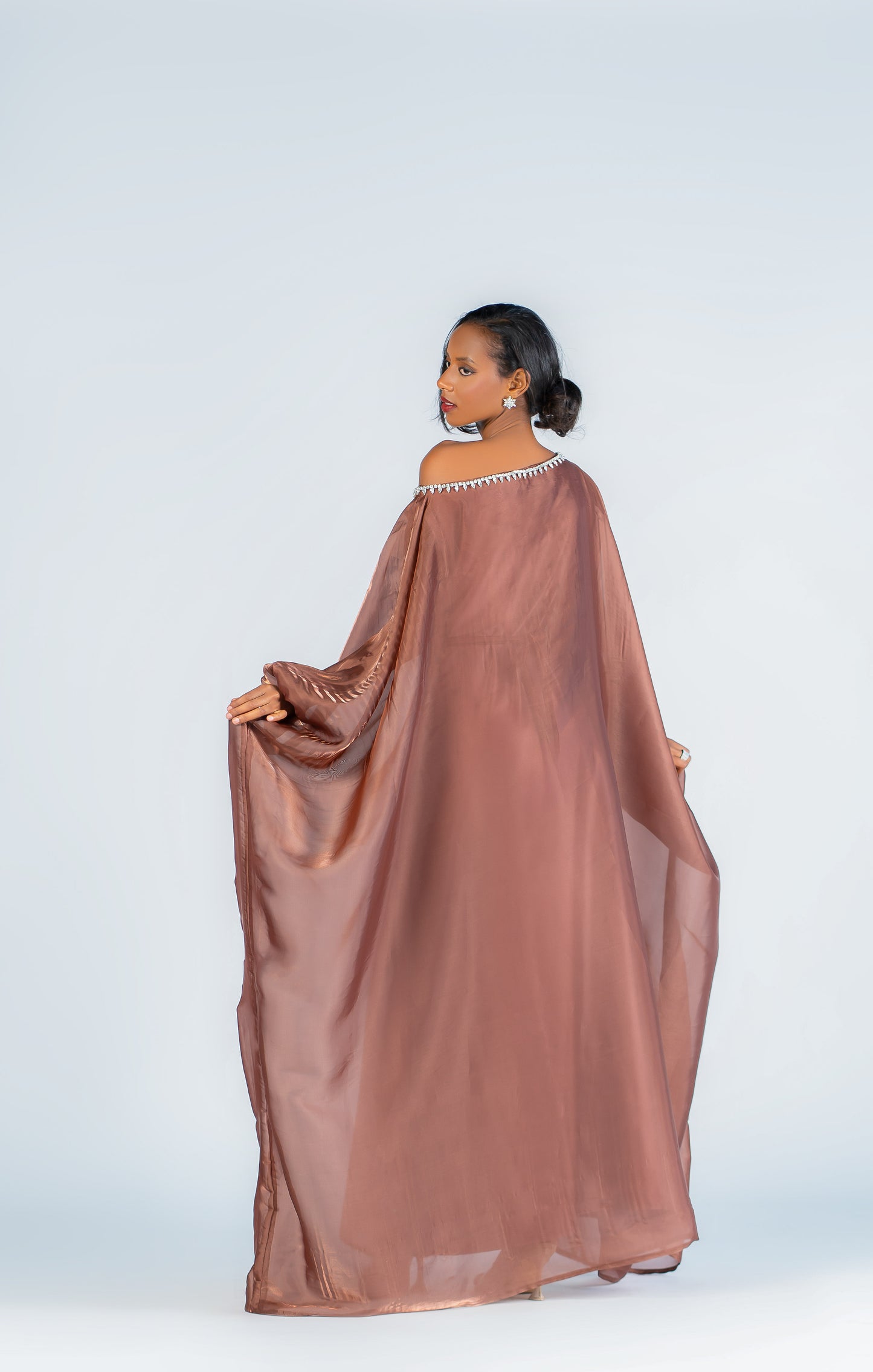 Cocoa dusk Suheila maxi dress