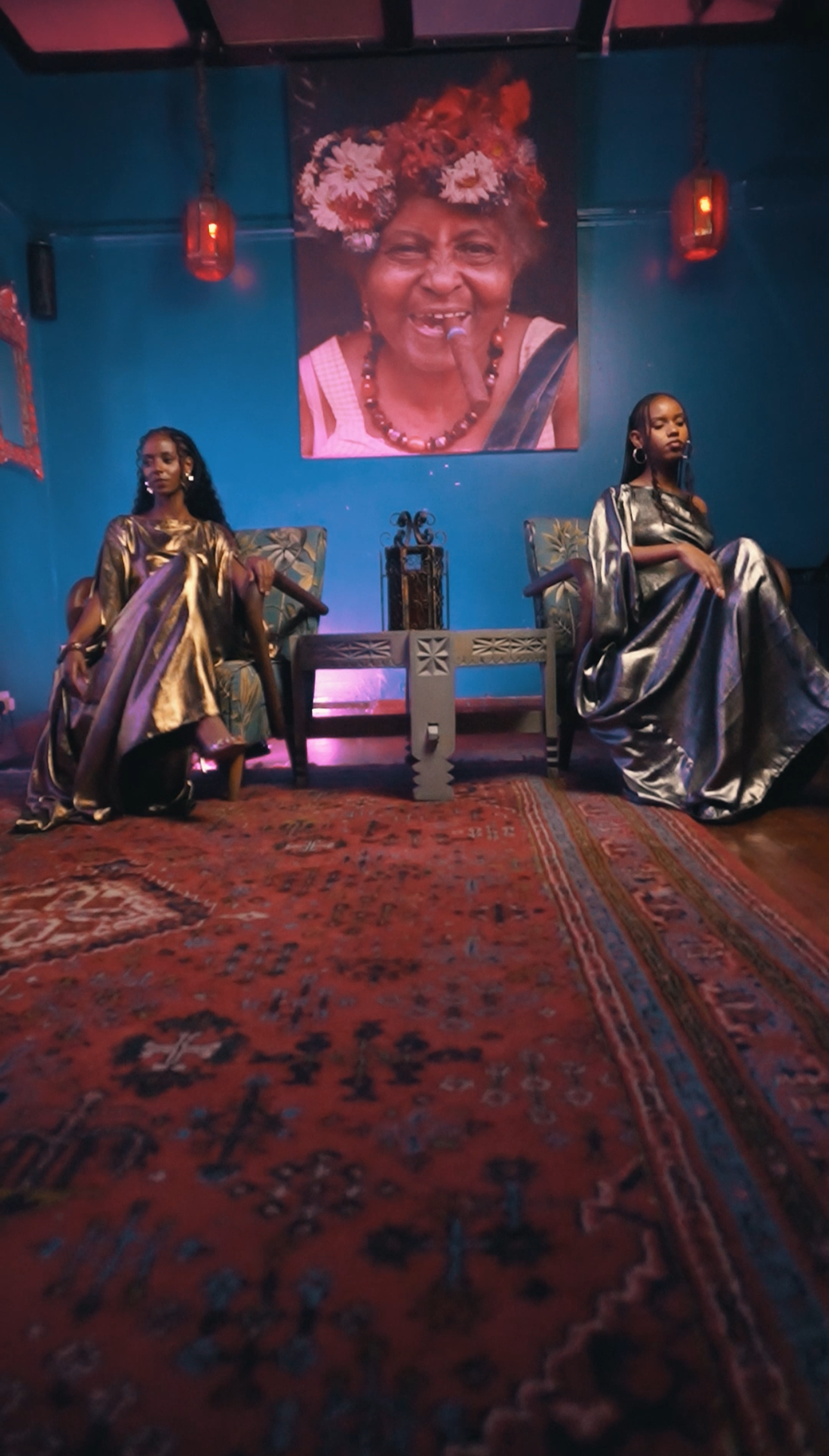 Moonlight Armor Kaftan - Maxi Dress