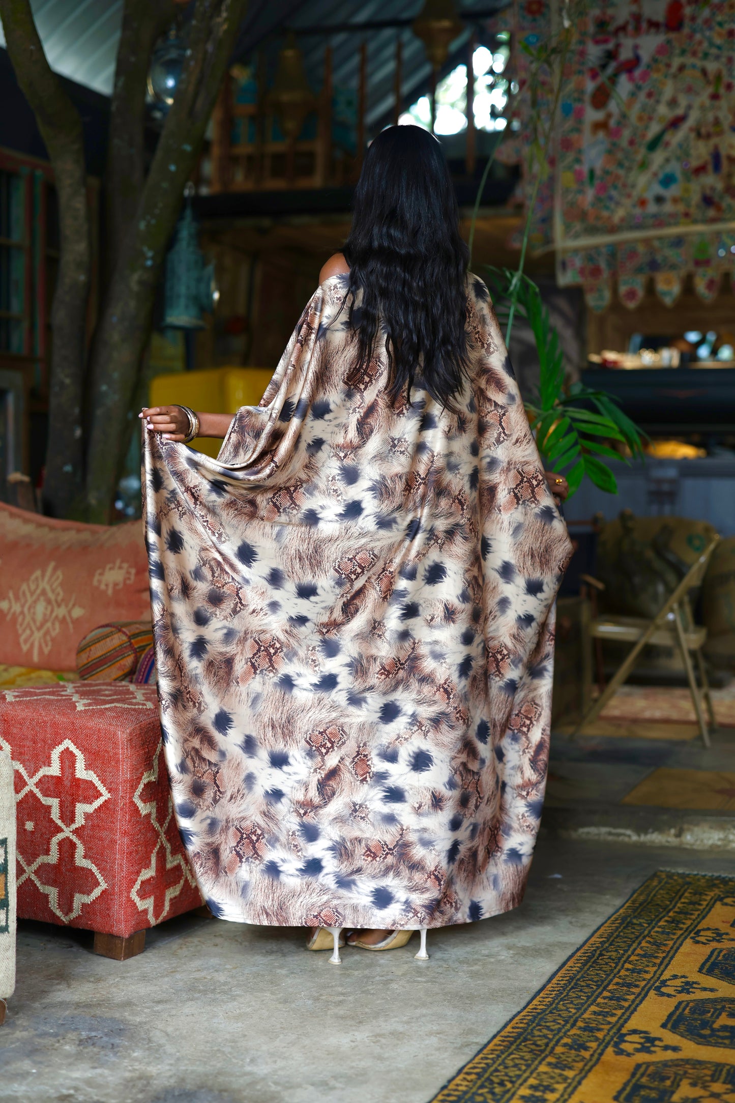 Dune Whisper Derac - Silk Maxi Dress
