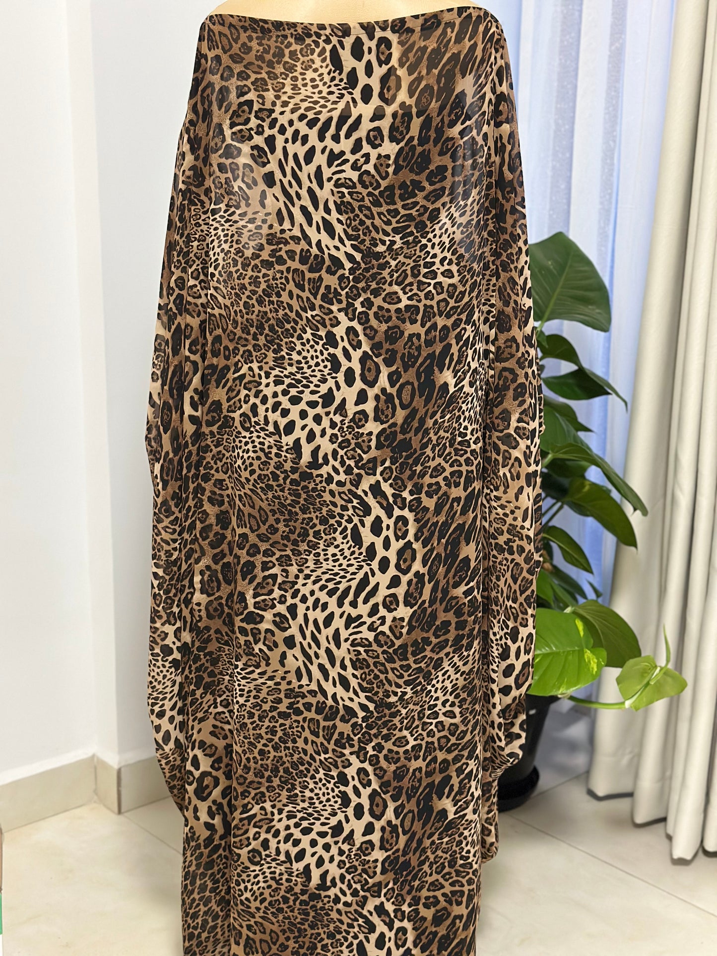 Untamed Opulence Kaftan - Chiffon Maxi Dress