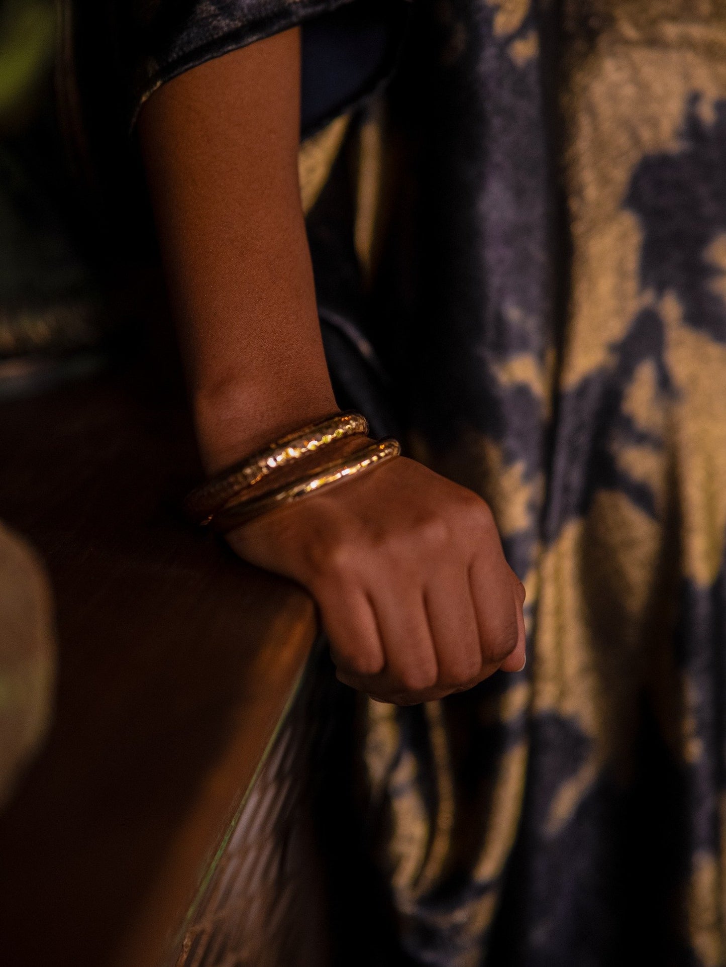 Golden Eclipse kaftan -Maxi Dress