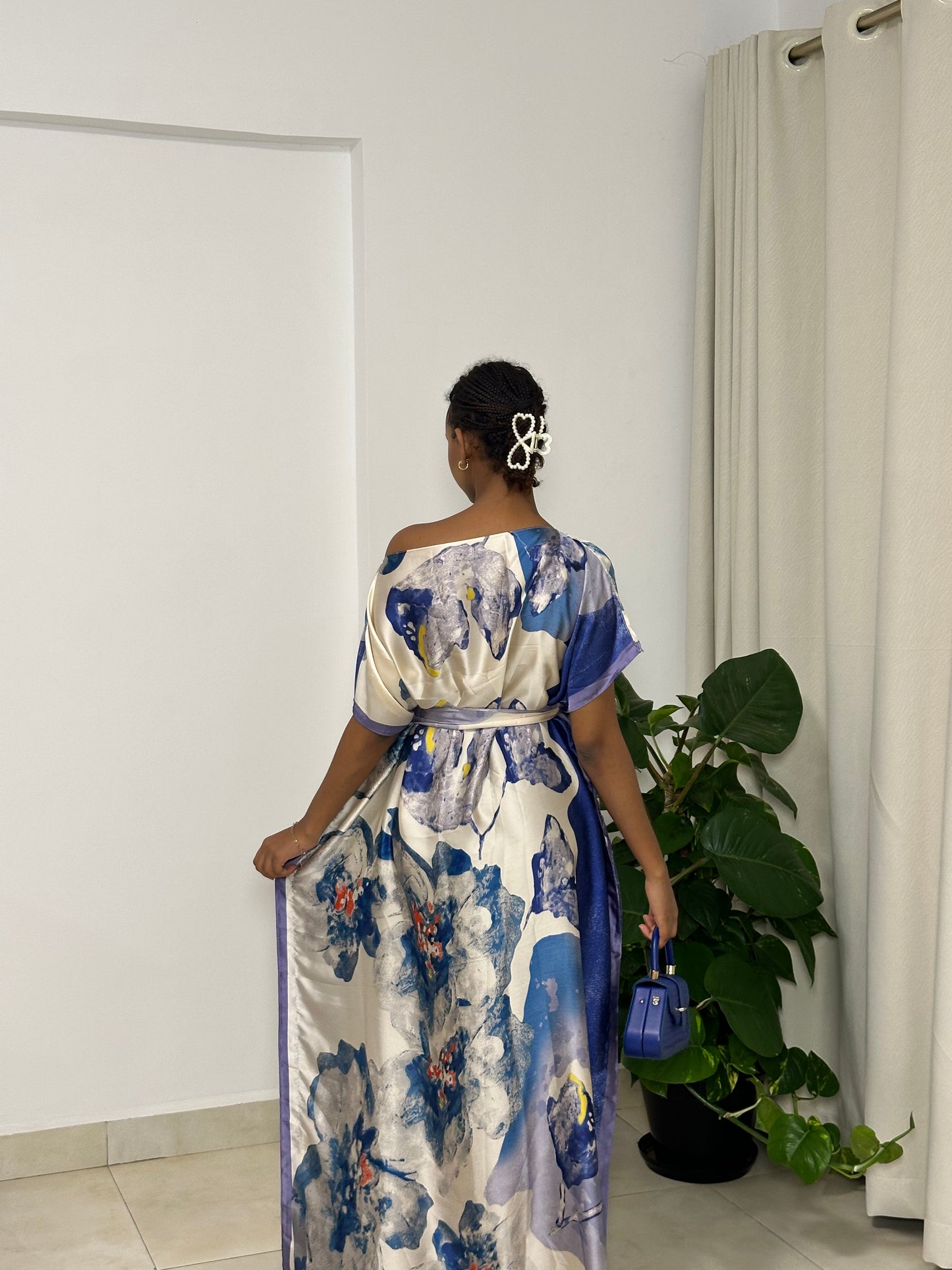 Azure Garden Dera -Maxi Dress