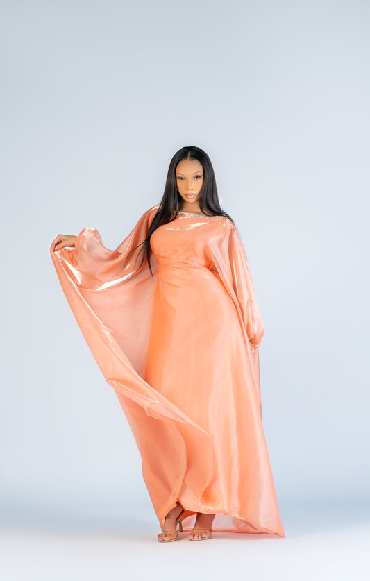 Sunset Pearl Suheila maxi dress