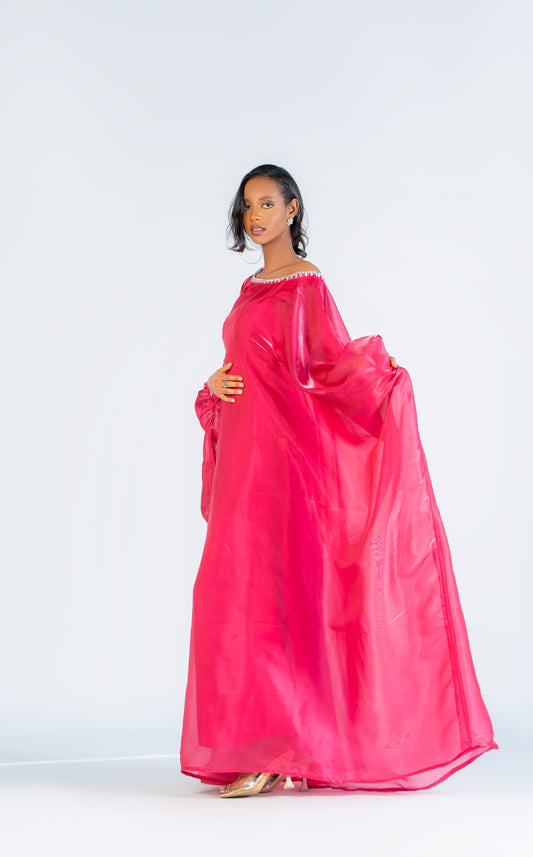 Pink Garnet Suheila maxi dress