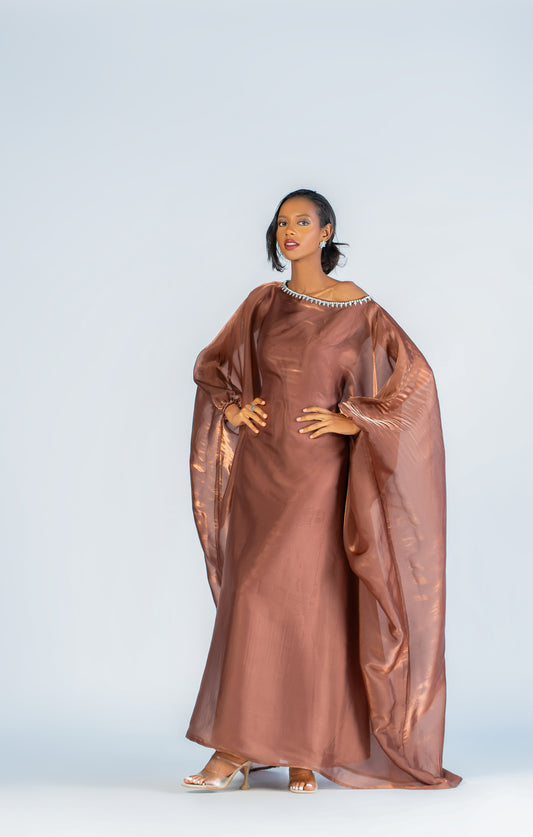 Cocoa dusk Suheila maxi dress