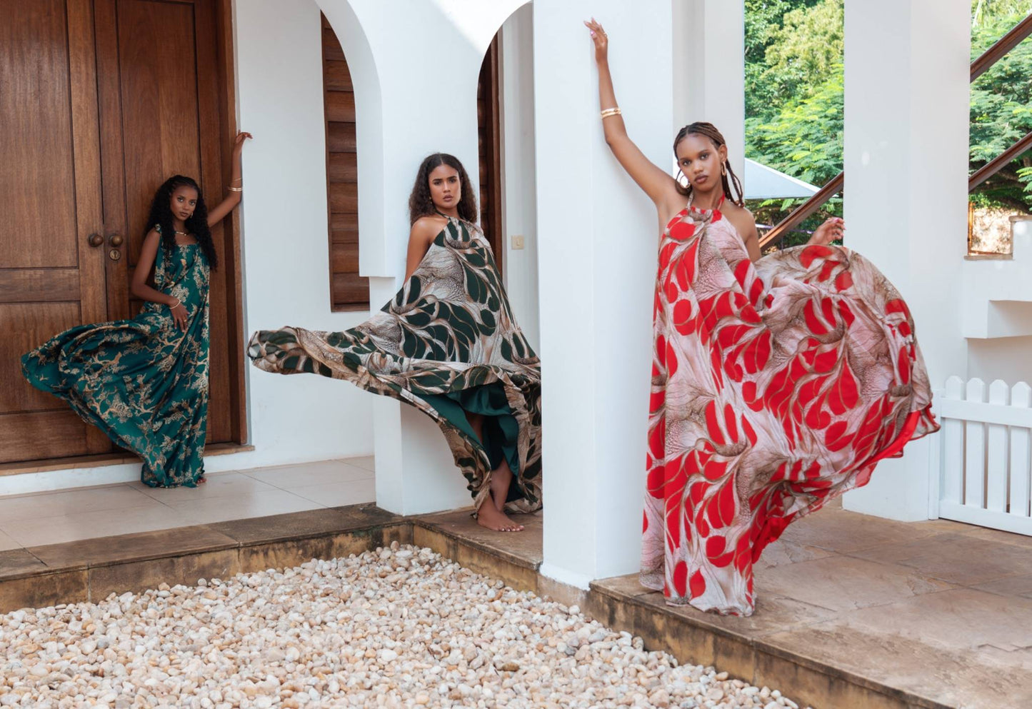 Palm Whisper Dress