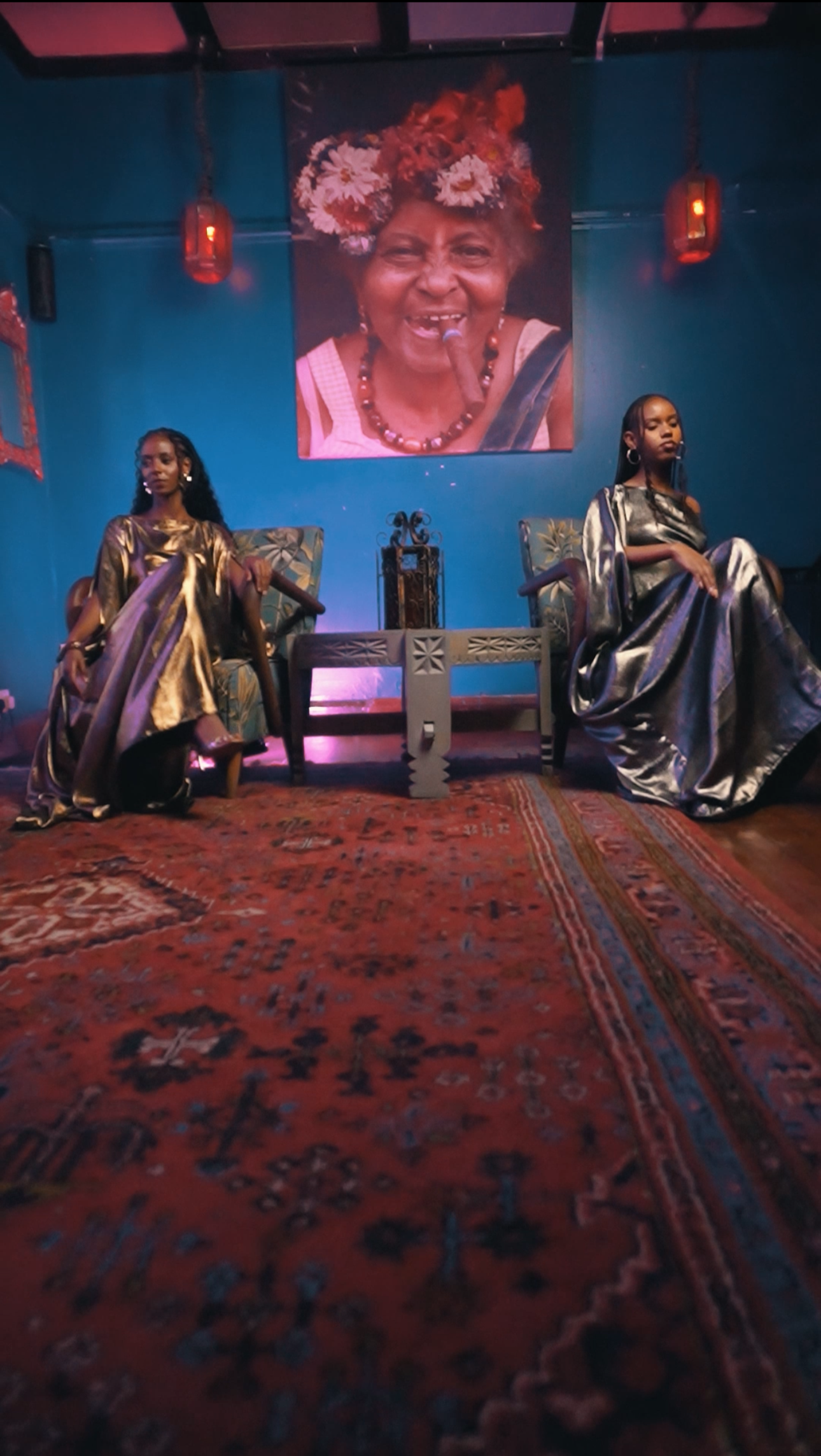 Liquid Bronze Kaftan - Maxi Dress