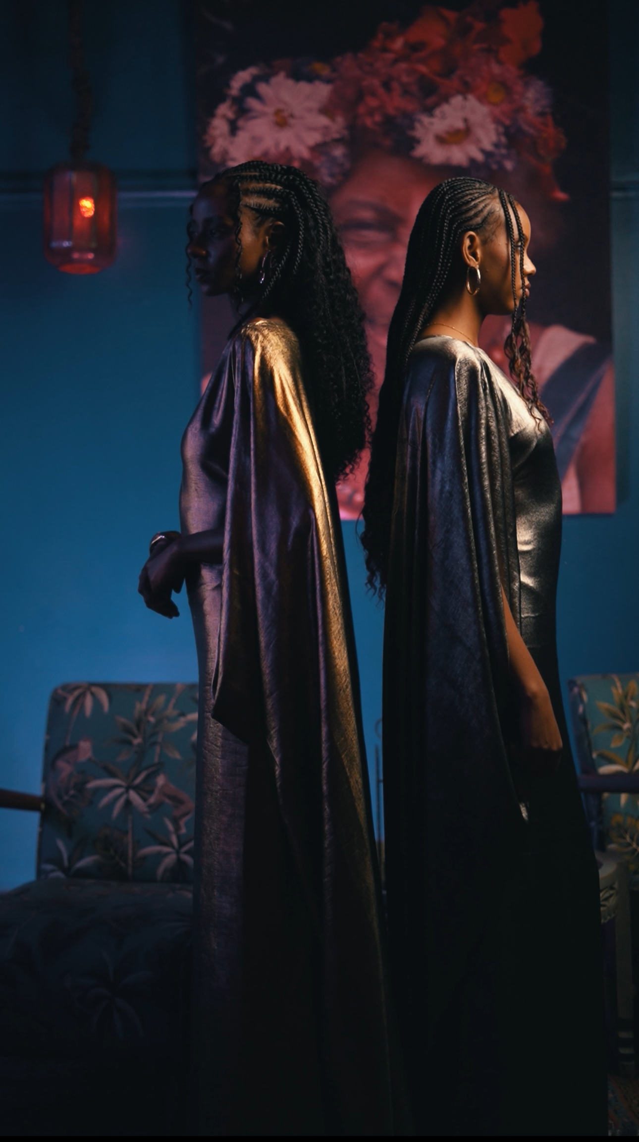 Liquid Bronze Kaftan - Maxi Dress