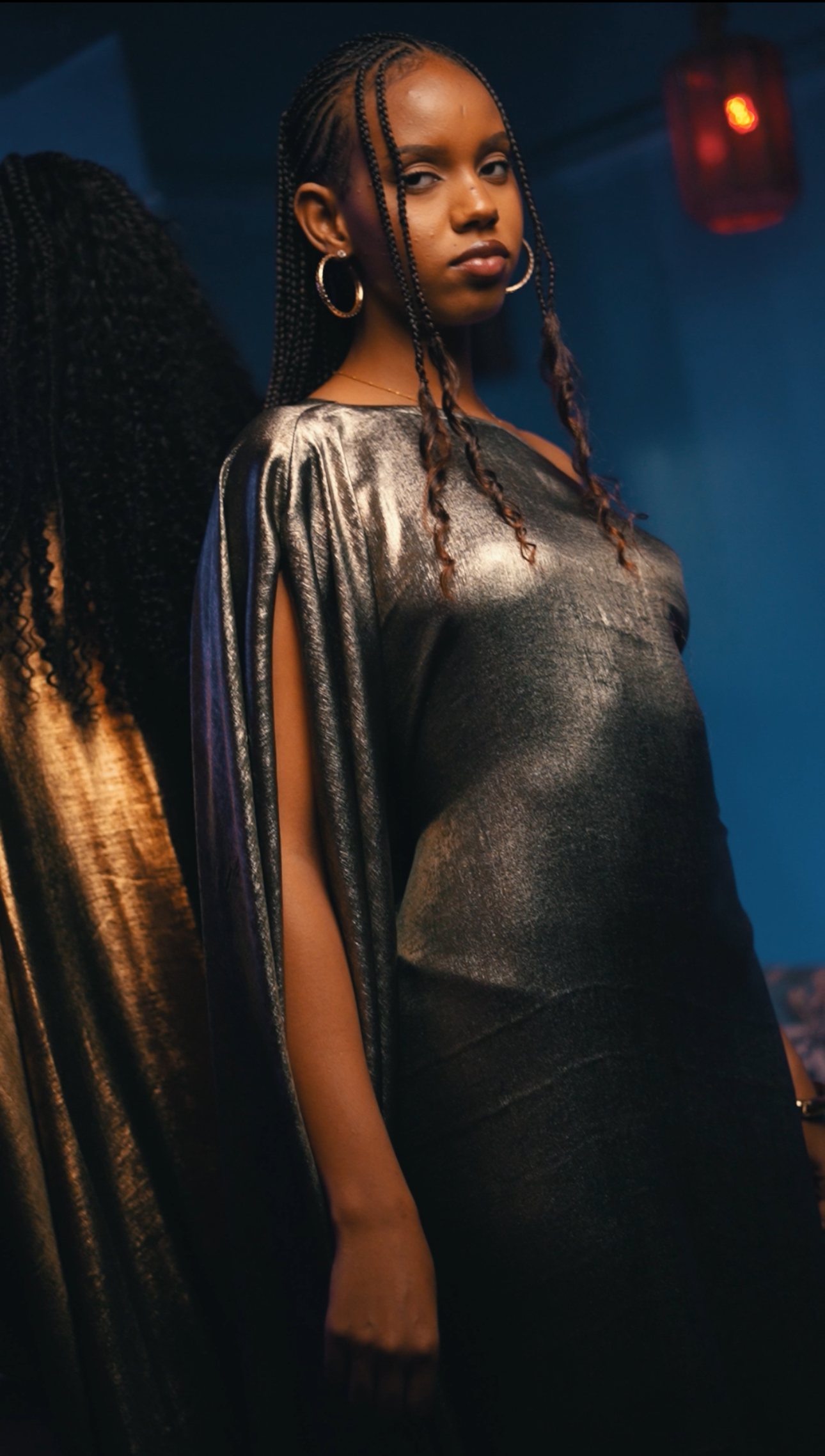 Moonlight Armor Kaftan - Maxi Dress
