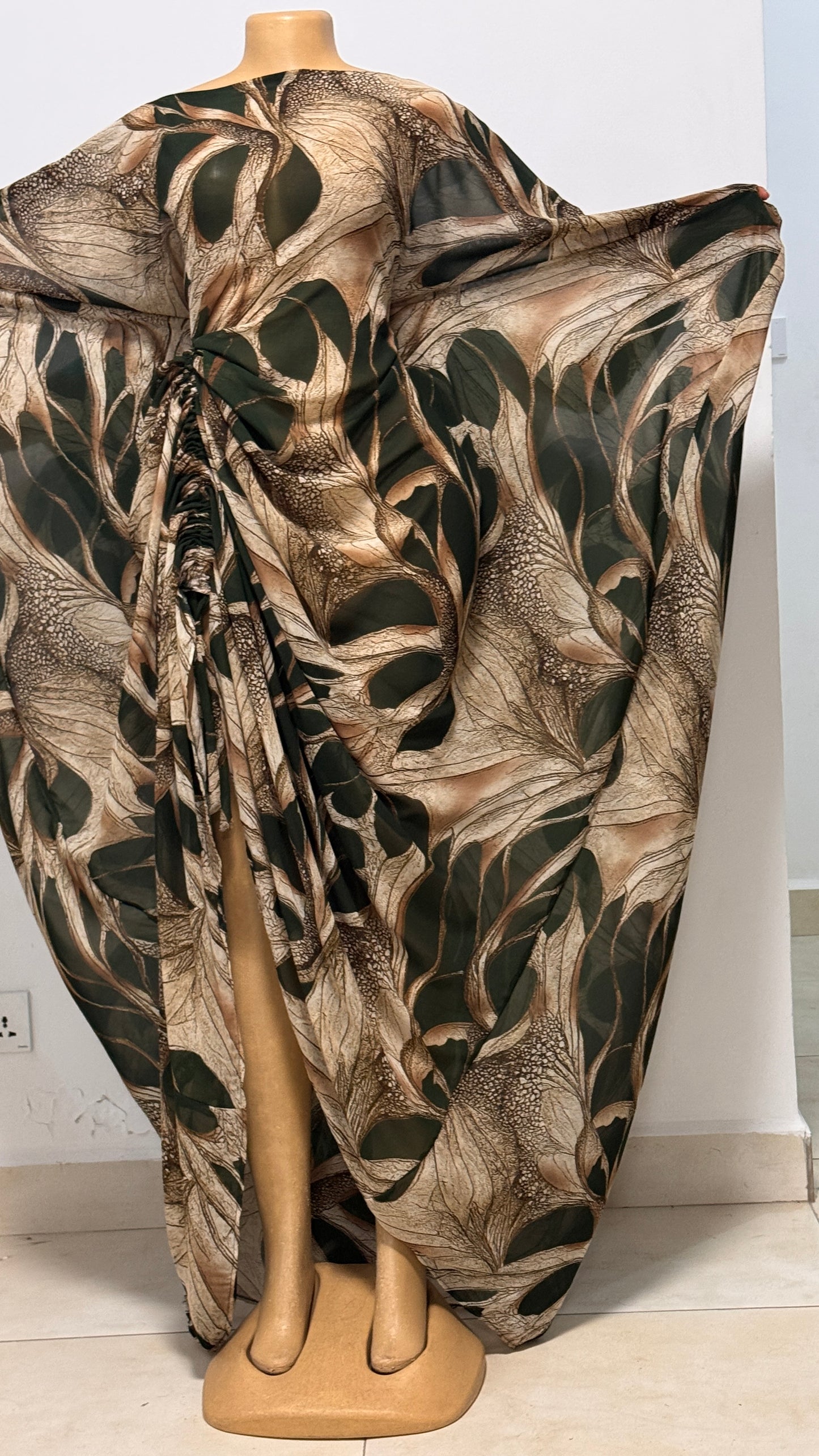 Sahara Palm Kaftan - Maxi Dress