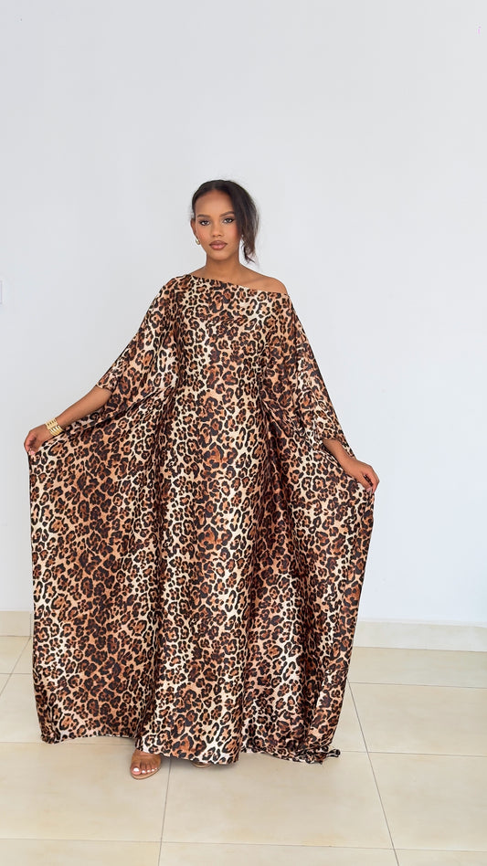 Wild Ember Kaftan (Dress)-Maxi Dress