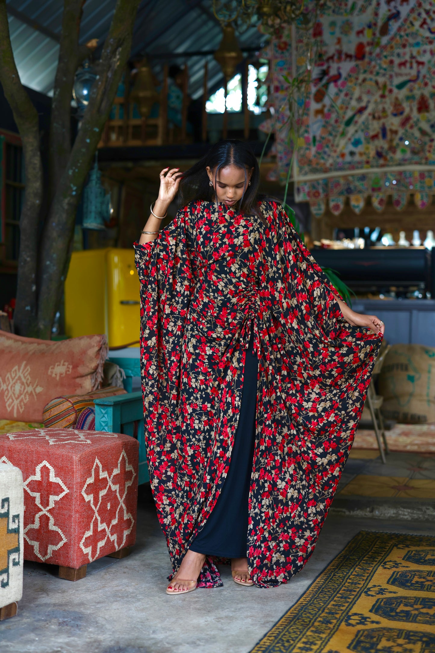 Velour Garden Derac - Chiffon Maxi Dress
