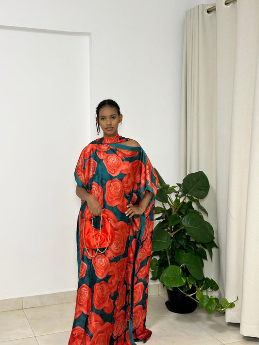 Rose Dynasty Dera-Maxi Dress